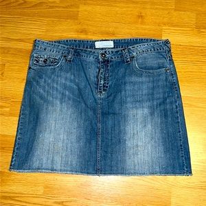 Maurice’s Jean skirt